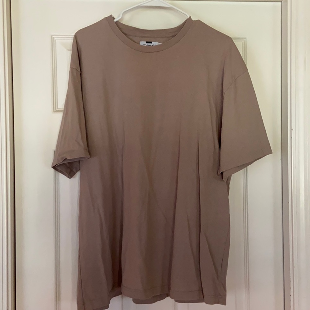 Topman Men’s Tan XL Tee Shirt